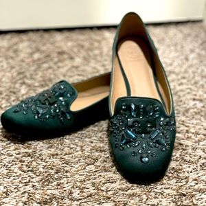Tory Burch jewel embellished Loafers, size 8.5